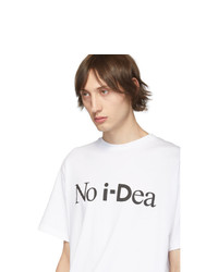 Aries White I D Edition No Idea T Shirt