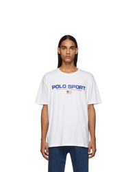 Polo Ralph Lauren White Icon Logo T Shirt