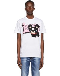 DSQUARED2 White Icon T Shirt