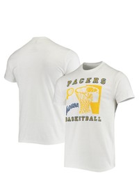 Junk Food White Indiana Pacers Slam Dunk T Shirt