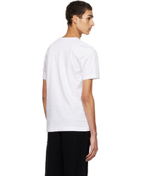 Comme Des Garcons SHIRT White Invader Edition Graphic T Shirt