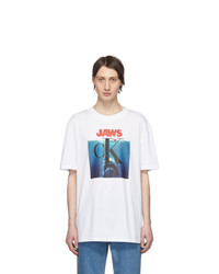 Calvin Klein 205W39nyc White Jaws T Shirt