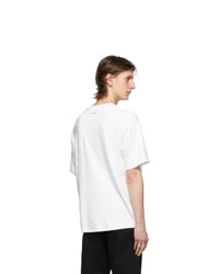 Acne Studios White Jellyfish Patch T Shirt