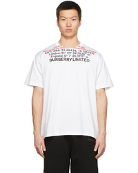 Burberry White Jensen T Shirt