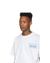 Aries White Jimbo T Shirt