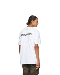 Vans White Julian Klincewicz Edition Communication T Shirt