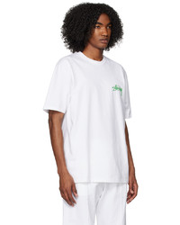 Stussy White Landin T Shirt