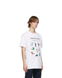 Saintwoods White Learning To Dance T Shirt