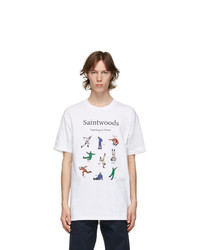 Saintwoods White Learning To Dance T Shirt