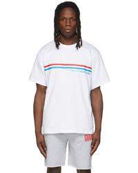 Helmut Lang White Lifesaver T Shirt