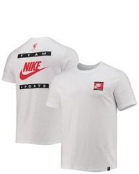 Nike White Liverpool Futura Ignite T Shirt