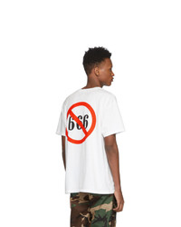Who Decides War by MRDR BRVDO White Logo T Shirt