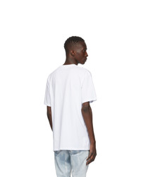 DOUBLE RAINBOUU White Logo T Shirt