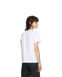 MSGM White Logo T Shirt