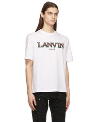 Lanvin White Logo T Shirt
