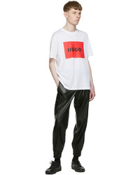 Hugo White Logo T Shirt