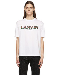 Lanvin White Logo T Shirt