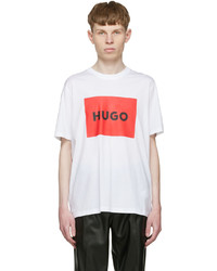 Hugo White Logo T Shirt