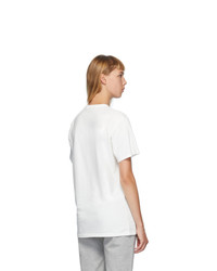 MAISON KITSUNE White Lotus Fox T Shirt