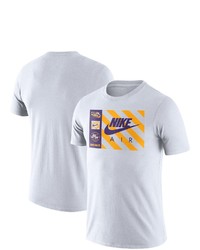 Nike White Lsu Tigers Air Box T Shirt