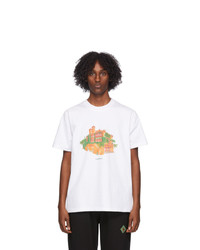 Casablanca White Maison Orange T Shirt