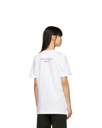 Fendi White Mania T Shirt