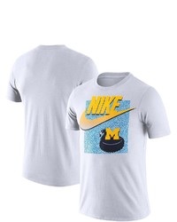 Nike White Michigan Wolverines Swoosh Spring Break T Shirt At Nordstrom