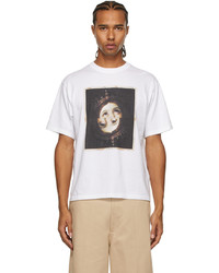 Undercover White Mirrored Face T Shirt