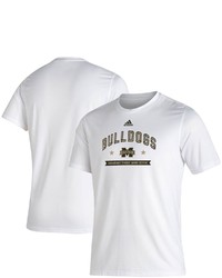 adidas White Mississippi State Bulldogs Military Appreciation Salute To Service Creator Roready T Shirt At Nordstrom