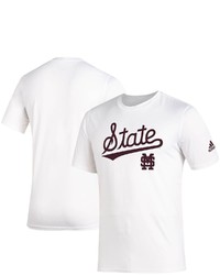 adidas White Mississippi State Bulldogs Script Ball Creator T Shirt At Nordstrom
