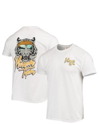 IMAGE ONE White Missouri Tigers Mascot Bandana T Shirt