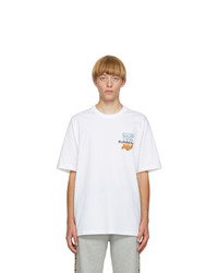 Burberry White Monogram Ganther T Shirt
