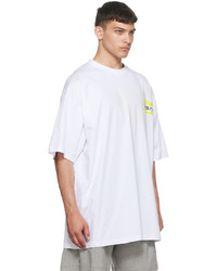 Vetements White My Name Is T Shirt