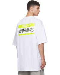 Vetements White My Name Is T Shirt