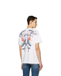 Givenchy White Neon Lights T Shirt