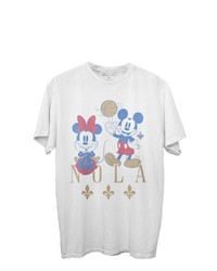 Junk Food White New Orleans Pelicans Disney Mickey Minnie 202021 City Edition T Shirt At Nordstrom