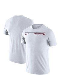 Nike White Oklahoma Sooners Icon Word T Shirt