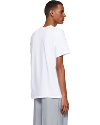 MAISON KITSUNÉ White Olympia Le Tan Palais Royal T Shirt