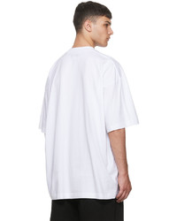 Vetements White One In A Million T Shirt