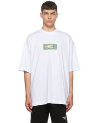 Vetements White One In A Million T Shirt