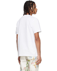 Casablanca White Organic Cotton T Shirt