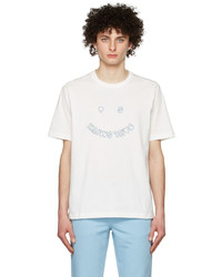 Ps By Paul Smith White Organic Cotton T Shirt