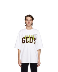Gcds White Over Nascar T Shirt