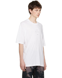 Song For The Mute White Oversized T Shirt