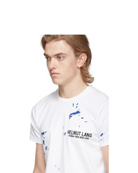 Helmut Lang White Painter Standard T Shirt
