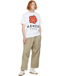 Kenzo White Paris Seasonal Classic T Shirt