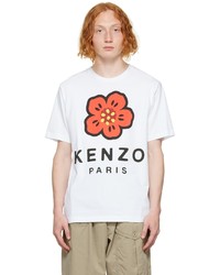 Kenzo White Paris Seasonal Classic T Shirt