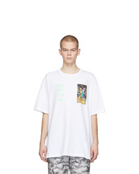 Off-White White Pascal Painting Over T Shirt