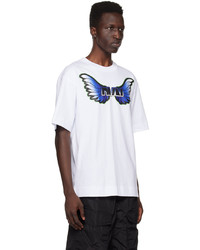 Dries Van Noten White Print T Shirt