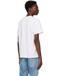 Guess Jeans U.S.A. White Print T Shirt